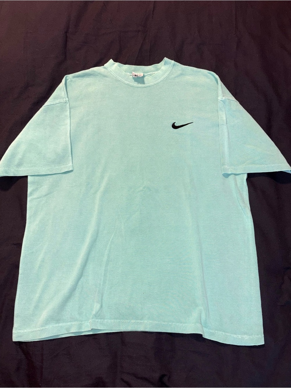 Nike 90s Vintage Emerald Green Shirt XL Made in USA Street Style